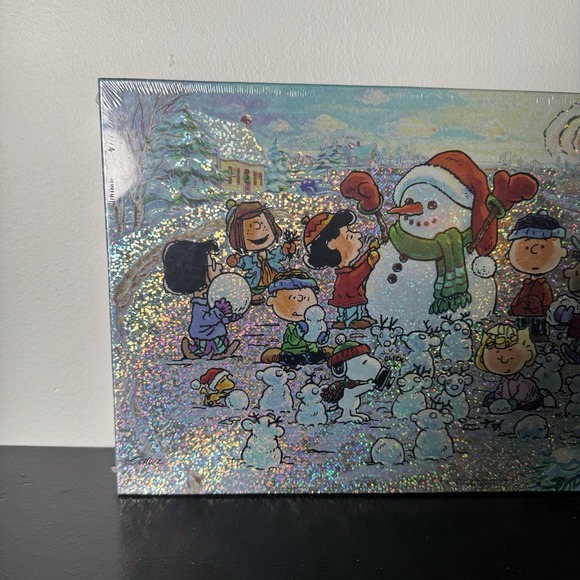Amazon.com: Springbok Winter Wonderland 500 Piece Round  Sealed Hallmark Springbok Peanut Winter Wonderland 500 Pc‎ Christmas Puzzle